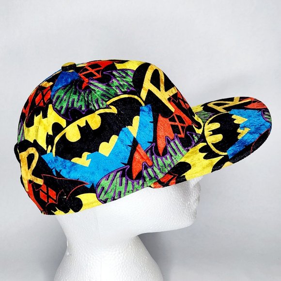 DC Comics Other - Rare DC Comics Velvet Batman/Robin/Joker/Harley Quinn  Nightwing Snapback Cap